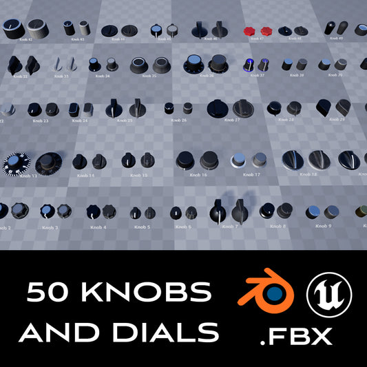 Fifty Knobs and Dials $6.00