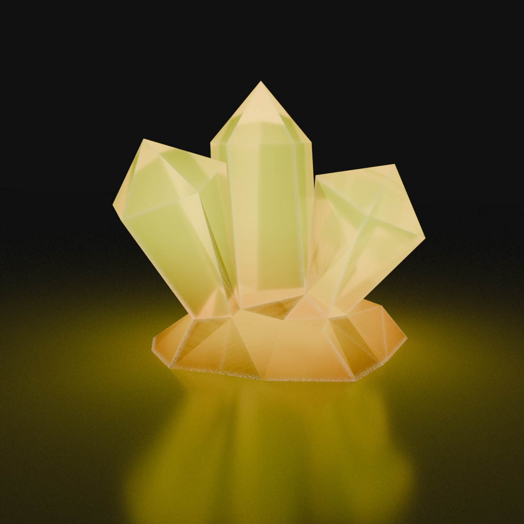 Glowing Crystals for Blender $4.00 USD